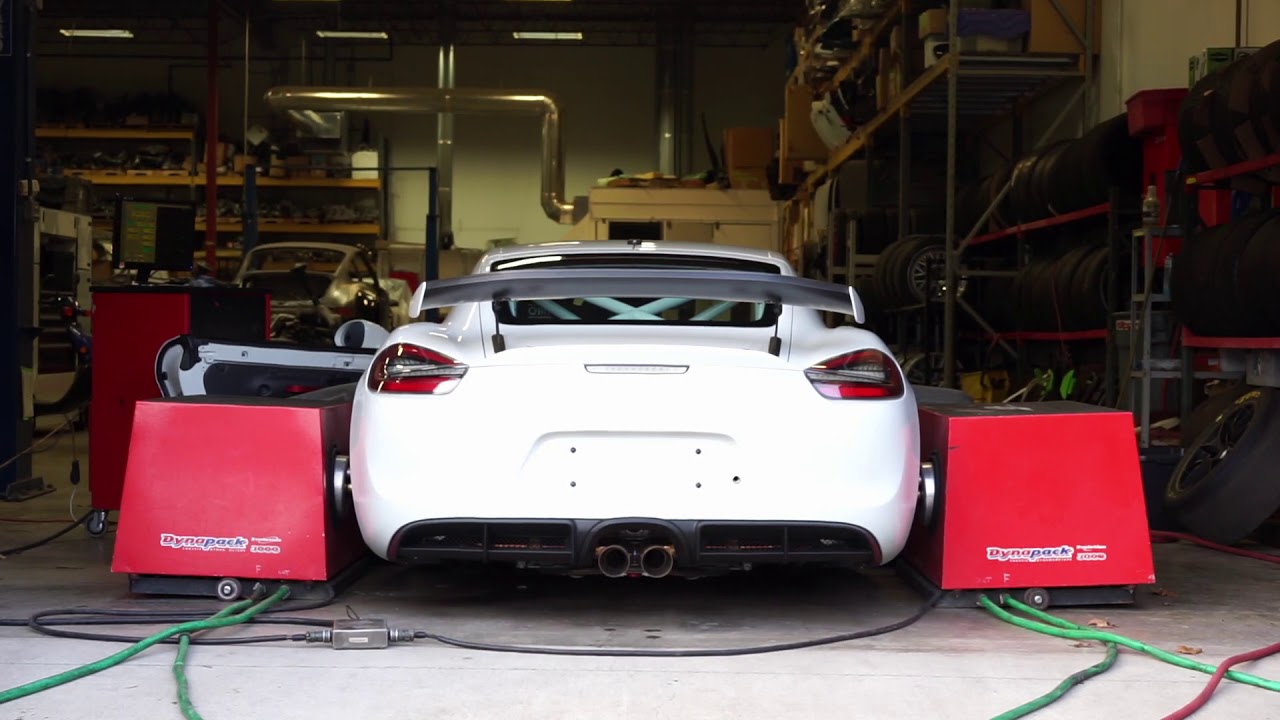 4.25L Porsche GT4 Engine Upgrade at DeMan Motorsport