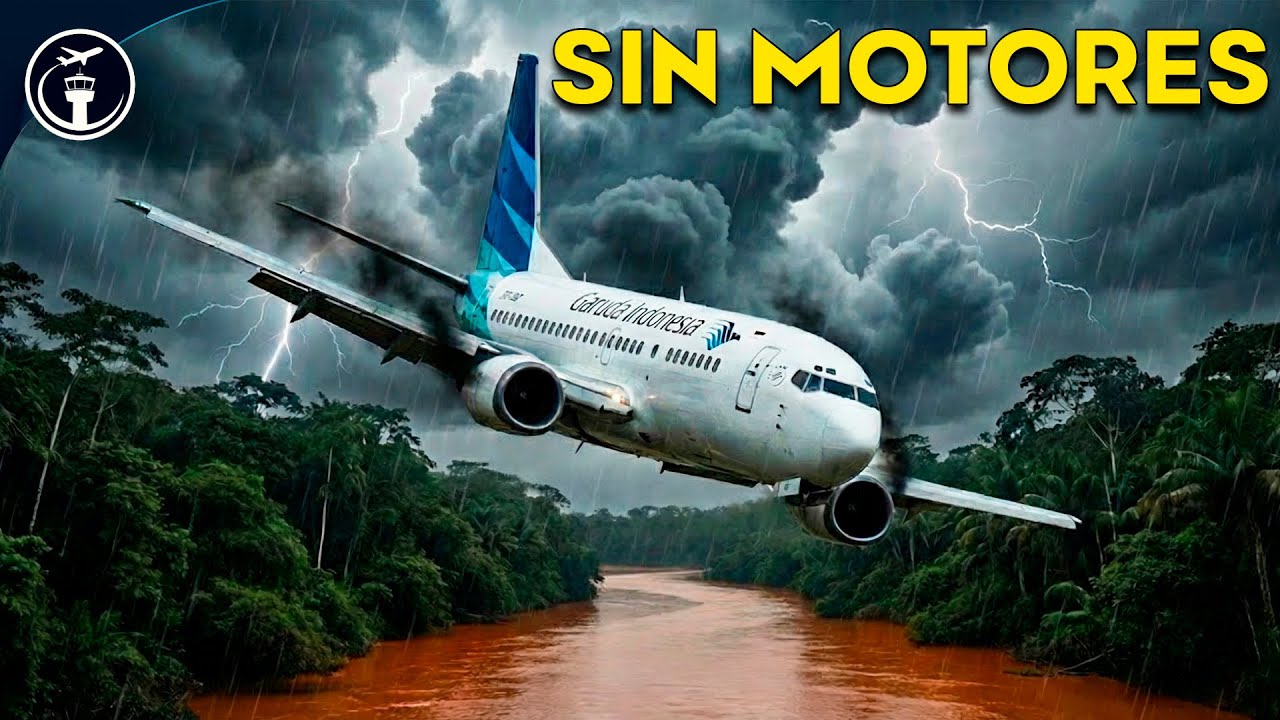 Aterrizaje Imposible en un Río: Boeing 737 Sin Motores