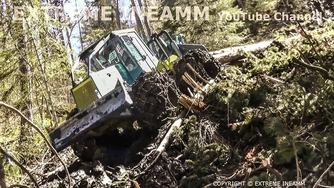 TIMBERJACK 460 SKIDDER AMAZING PENTE RAIDE EXTR&Ecirc;ME INEAMM
