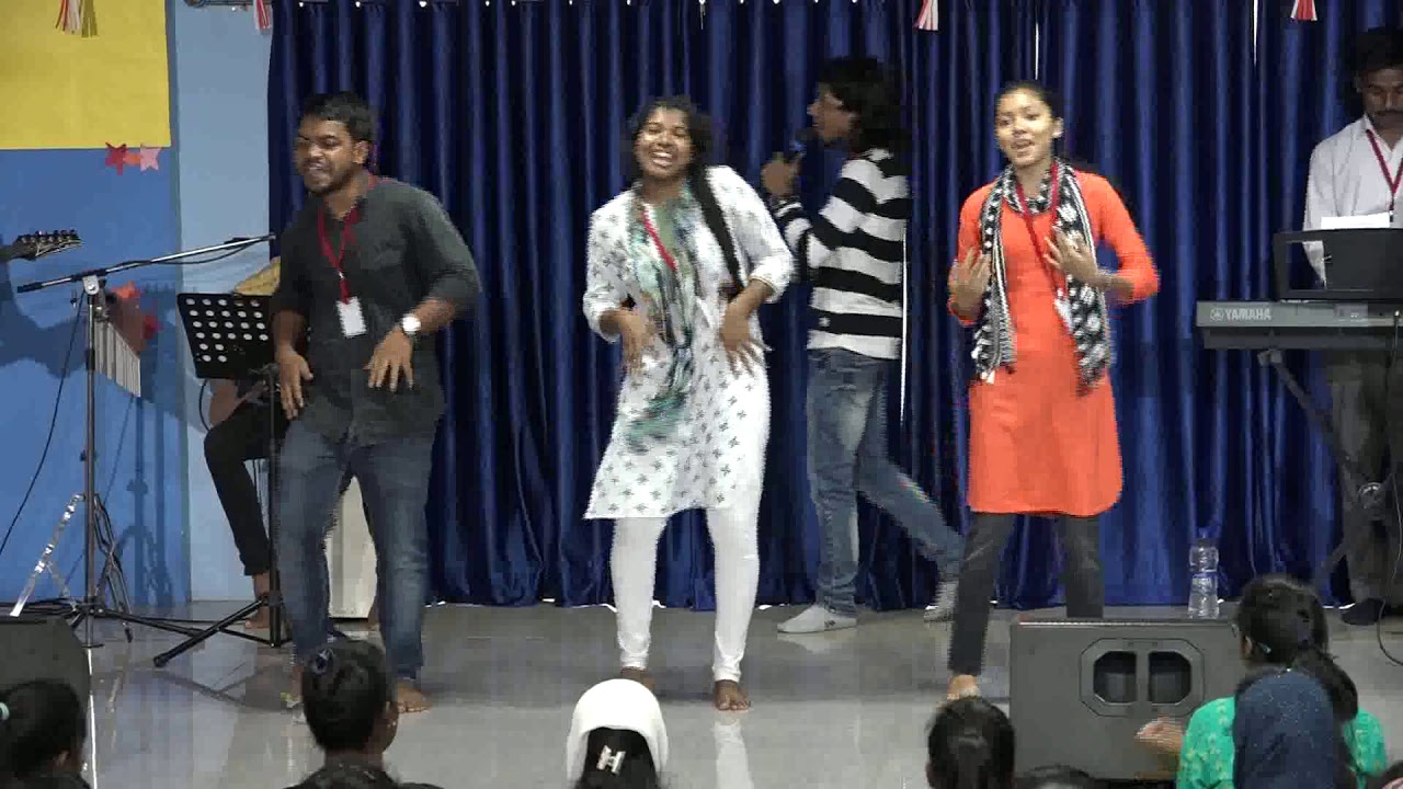 JESUS CALLS RANCHI YOUTH MEETING 11 AUG 2018.....ACTION SONG - JAB SE PYARA YESHU ...