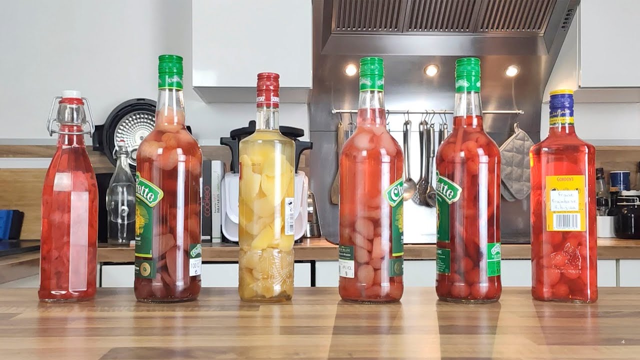 JE FAIS 6 RHUMS ARRANGÉS AVEC DES FRUITS DÉSHYDRATÉS