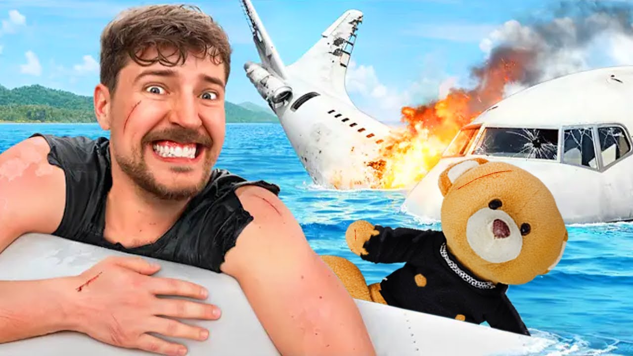 Você Consegue Sobreviver a uma Queda de Avião? React Mr Beast