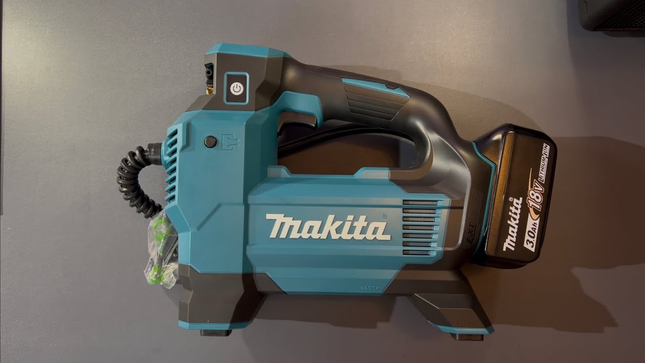 MAKITA TYRE INFLATOR DMP181Z UNBOXING