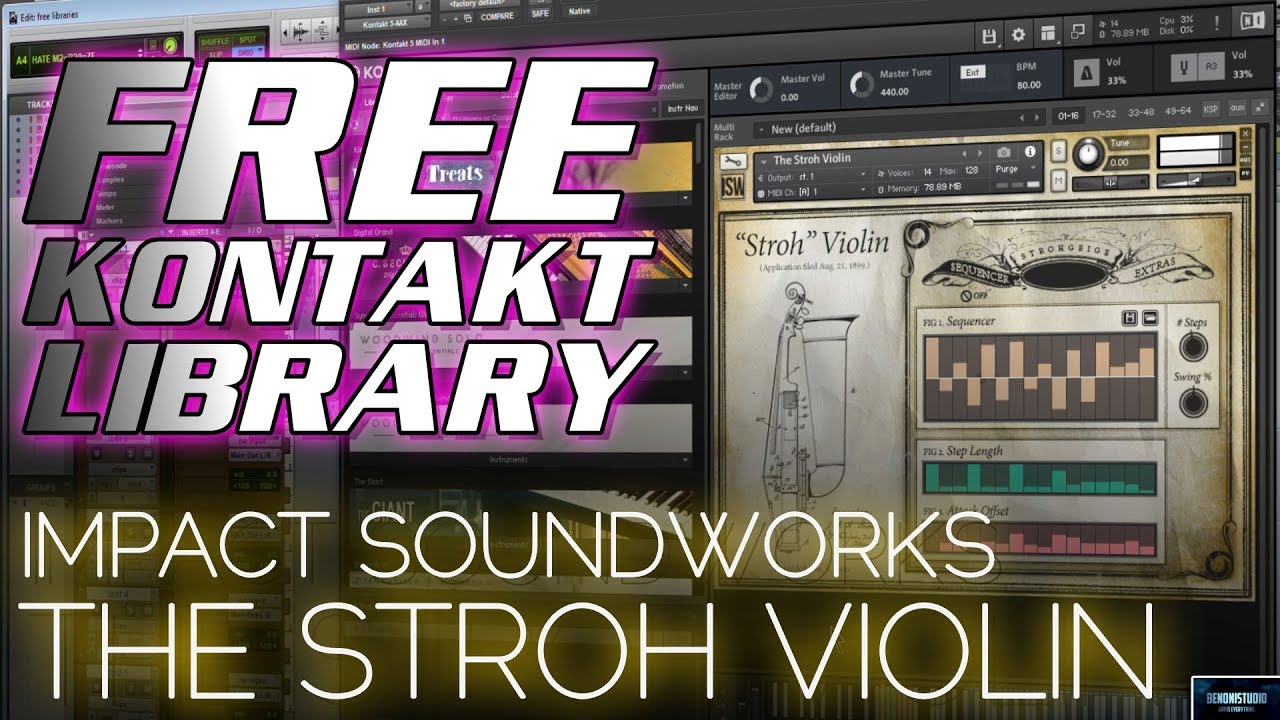 FREE KONTAKT LIBRARY | THE STROH VIOLIN