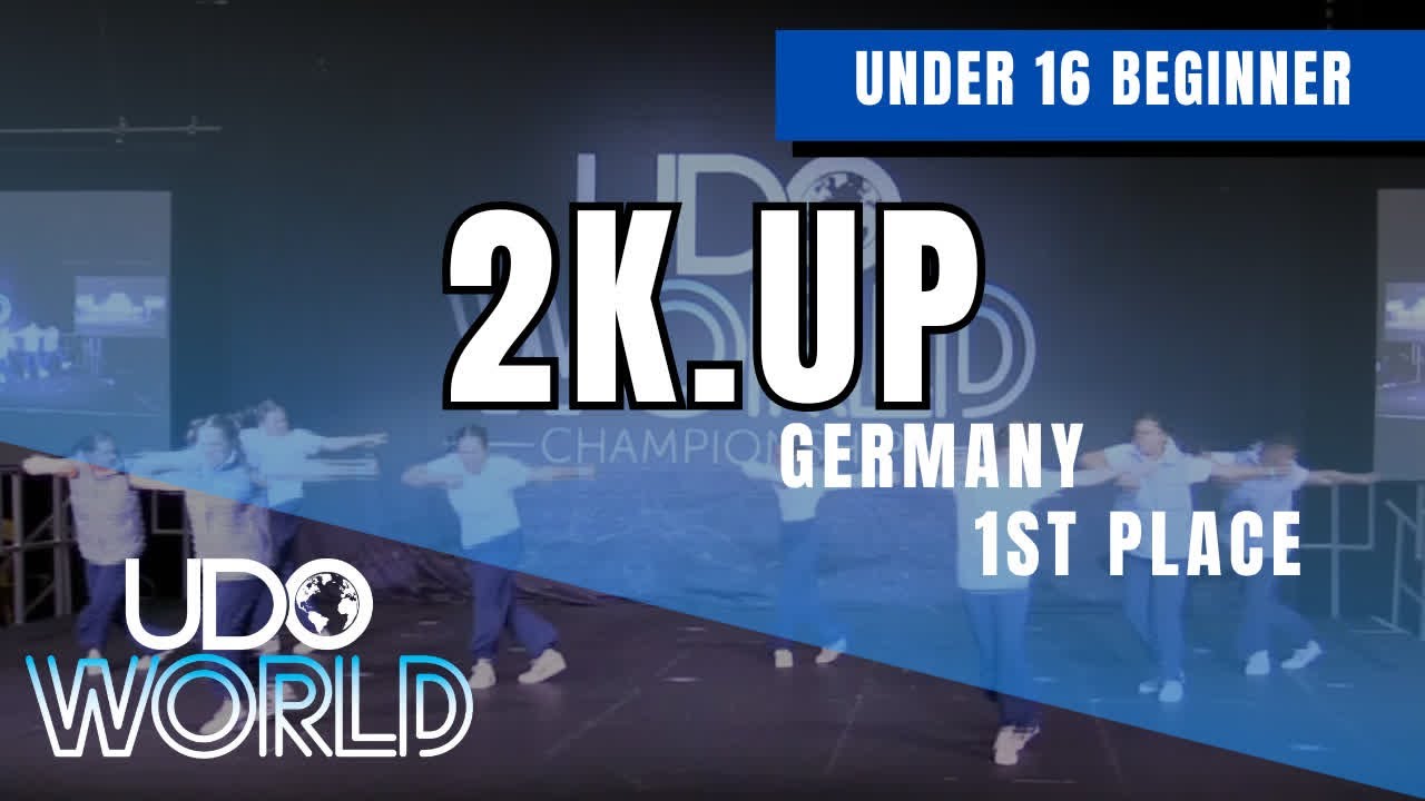 2K.UP | Under 16 Beginner 1st Place | UDO World Championships 2023