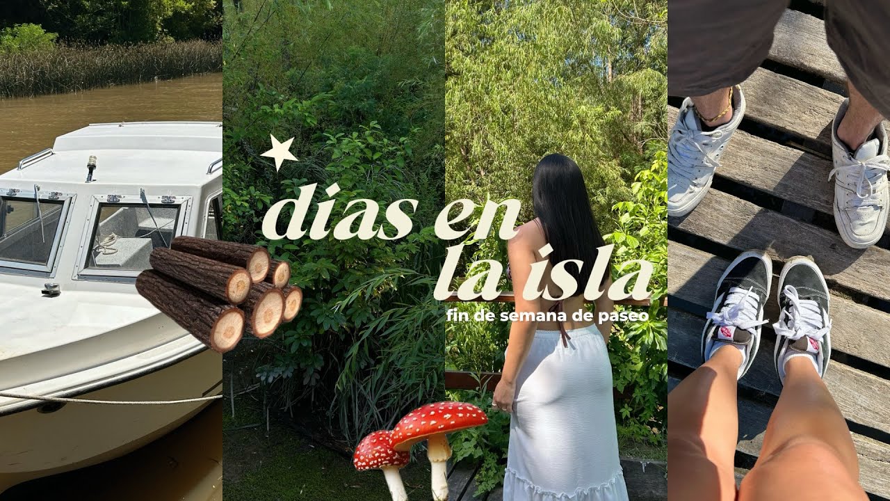 Mini VLOG: un fin de semana en la isla (Tigre) 🐿️🪵🍄‍🟫