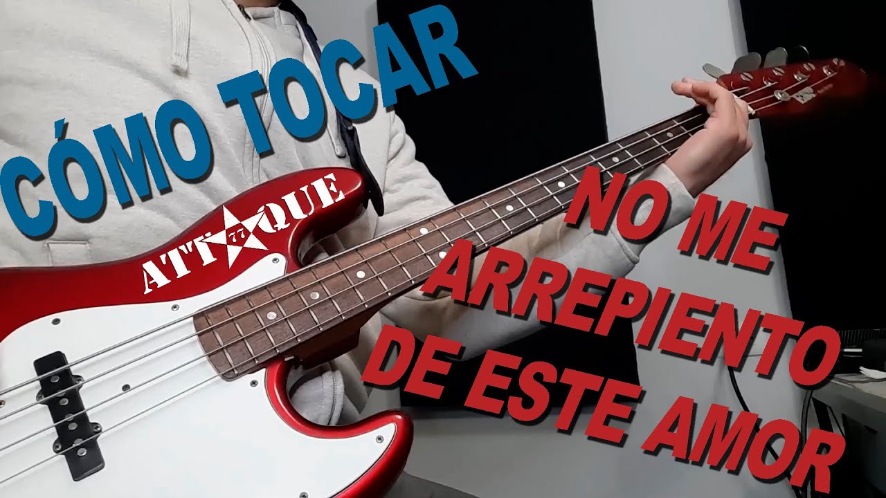 No me arrepiento de este amor en bajo - Attaque 77 (By Abel Torres -Cover n' Chill-) @covernchill