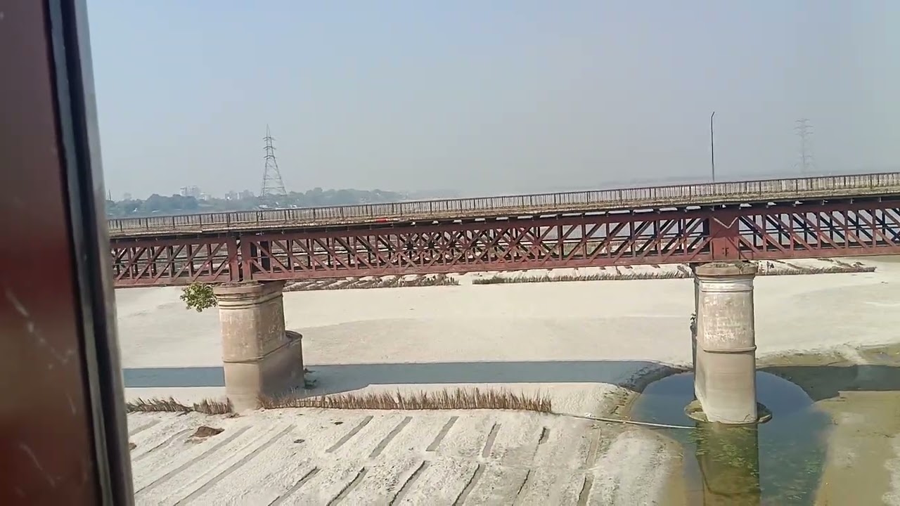 Kanpur ganga river shoot by train#kanpur #reels #youtube #youtubeshorts #motivation #