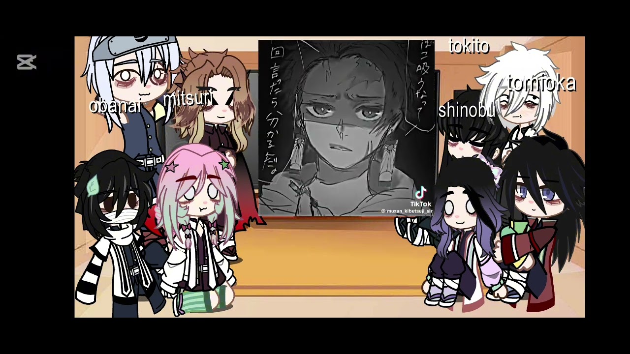 ^Los pilares reaccionan a el Giyuutan^^//anime //kny// este video lo termine a las 1:45 😭