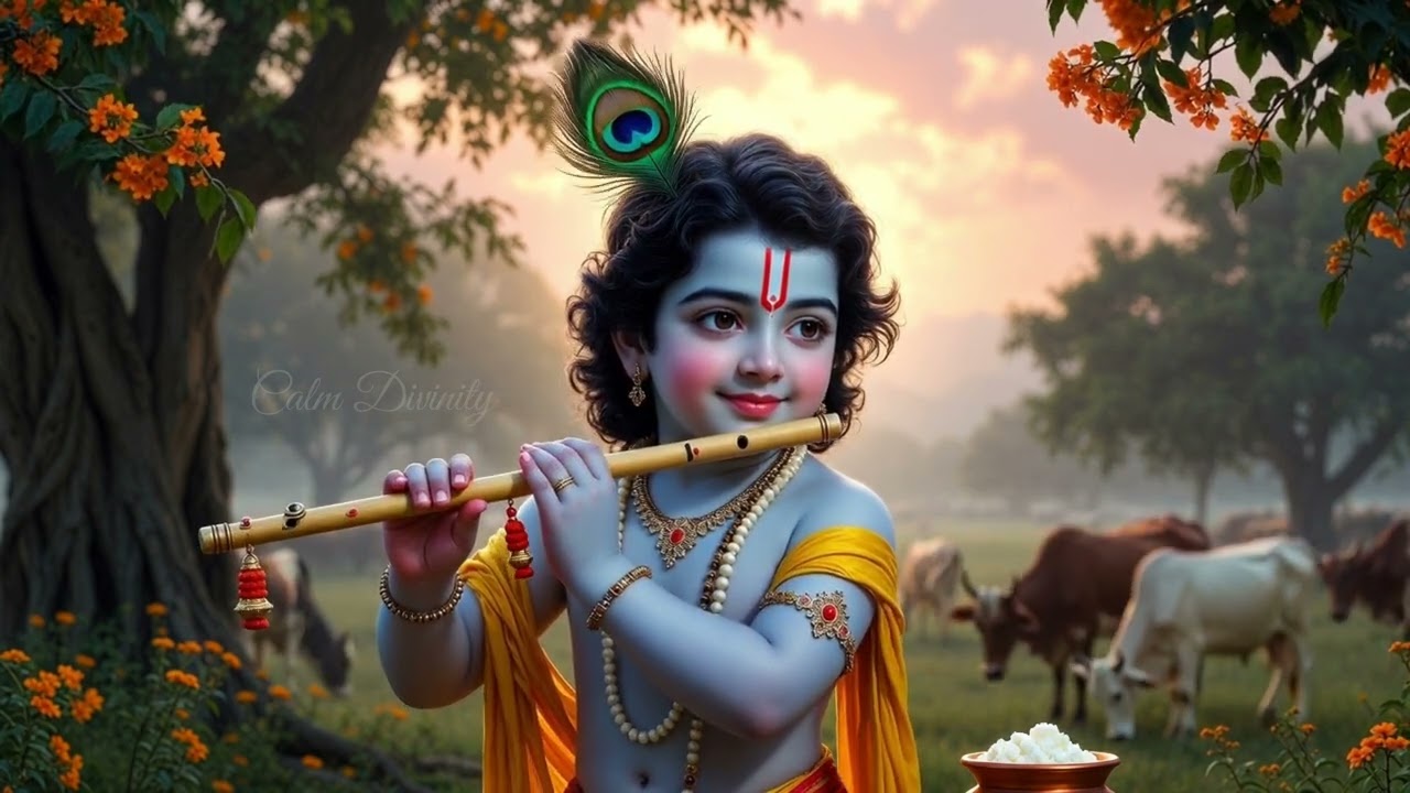 Krishna Flute for Daily Devotion & Spiritual Awakening | Calm Divinity | 13