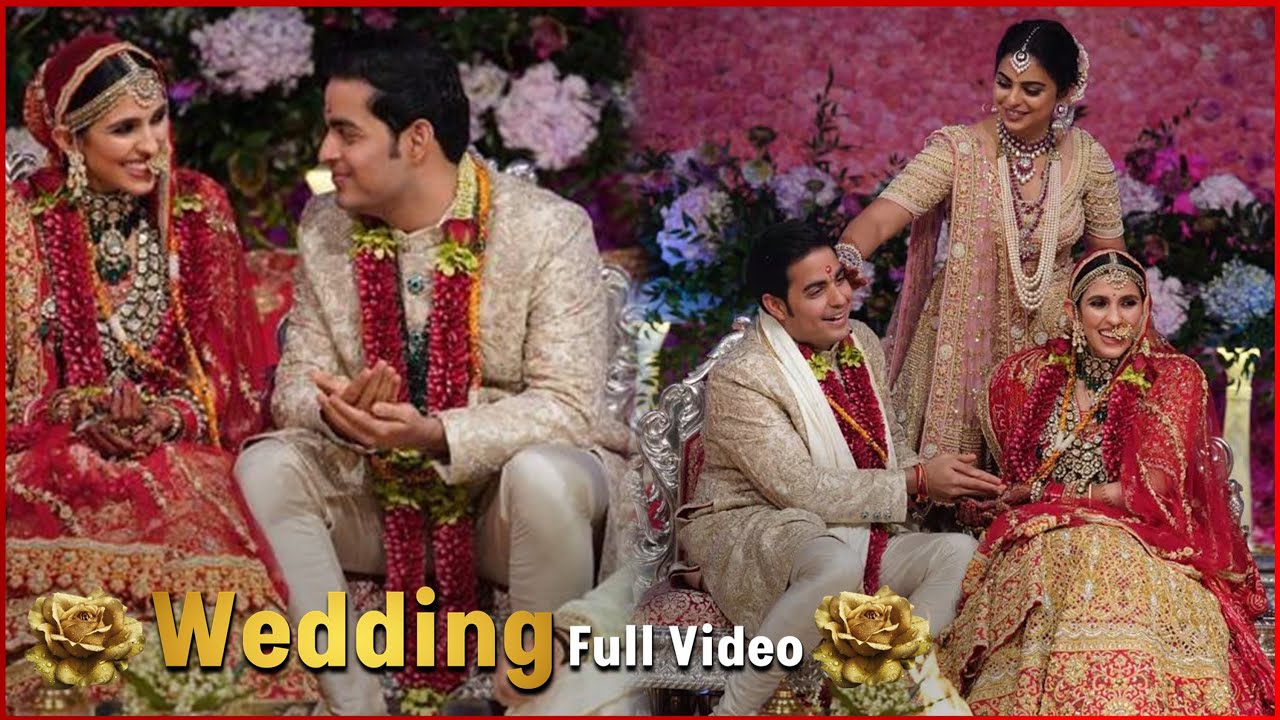 Akash Ambani-Shloka Mehta Wedding FULL VIDEO