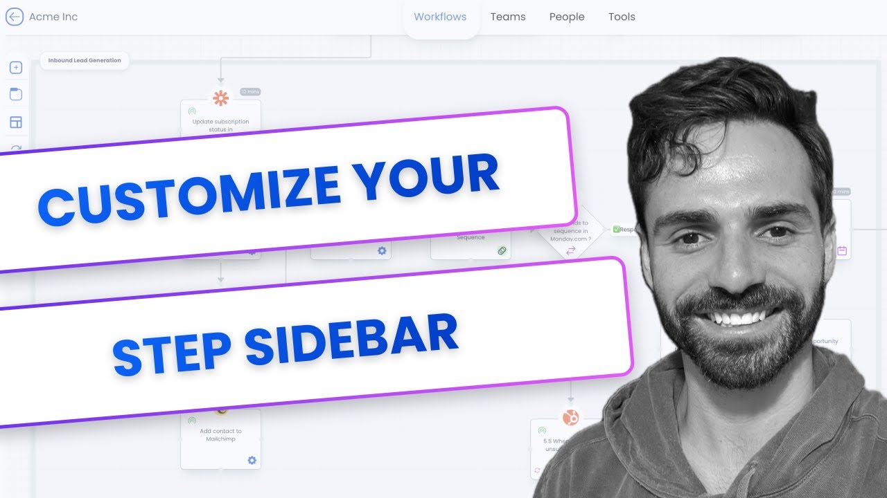 Easily Customize Your Workflow with Puzzle's Step Sidebars