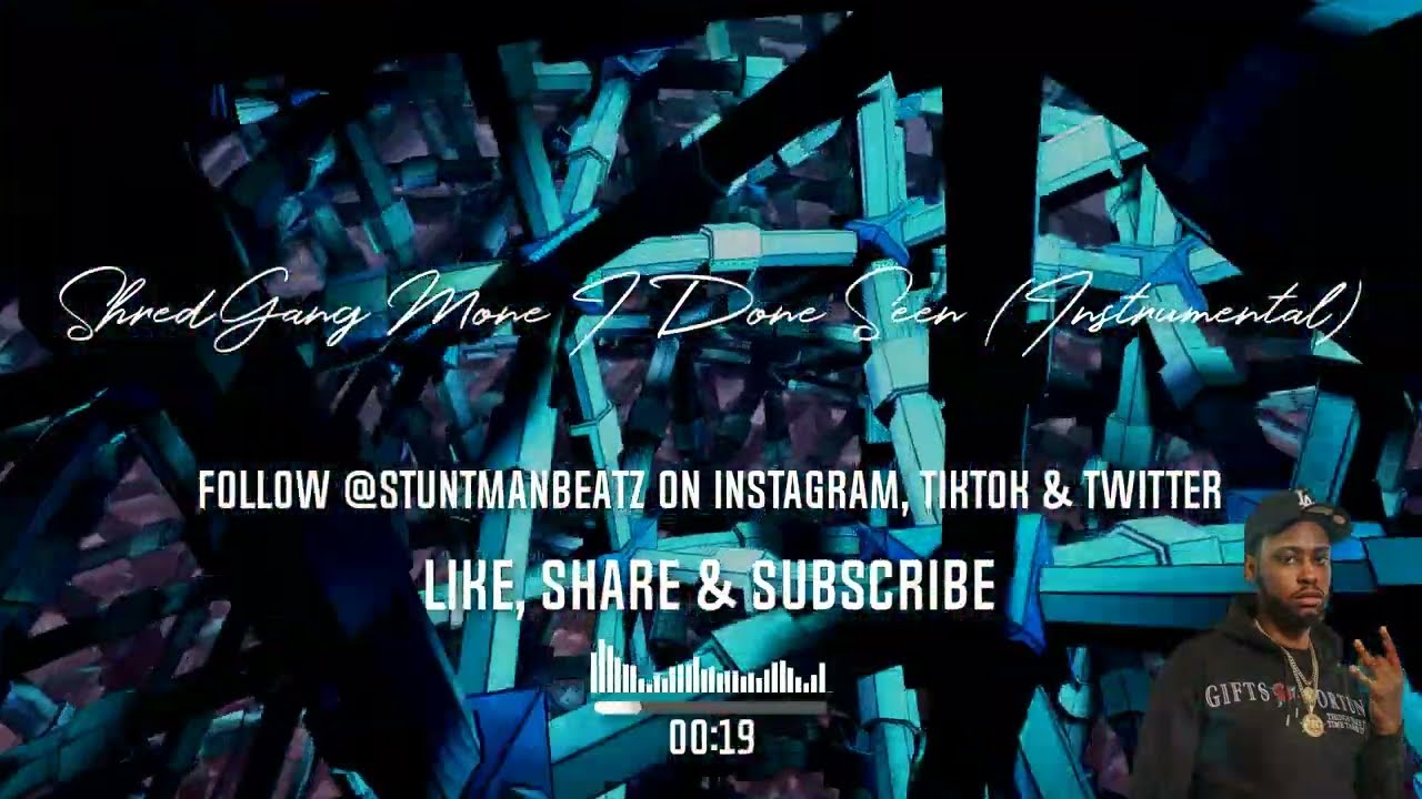 ShredGang Mone - I Done Seen (Official Instrumental) [Prod by @StuntmanBeatz]