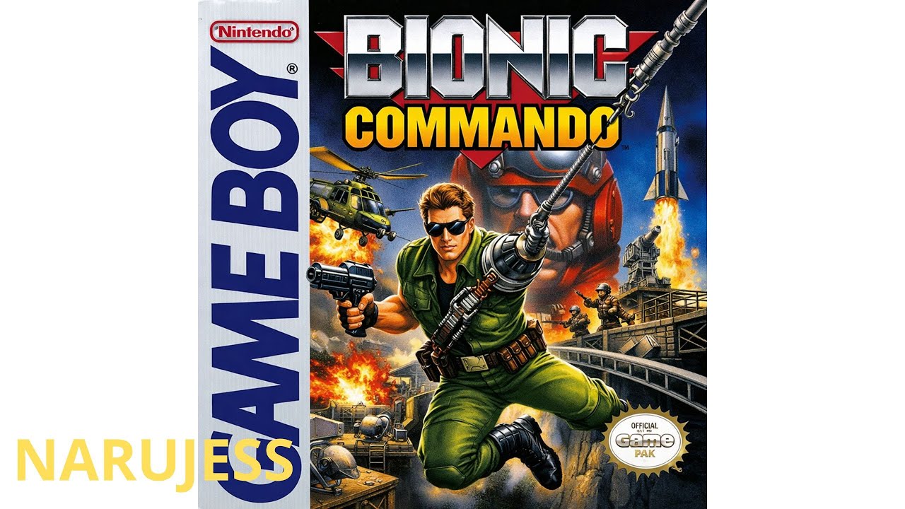 Bionic Commando - Game Boy (let's play REACT FR)