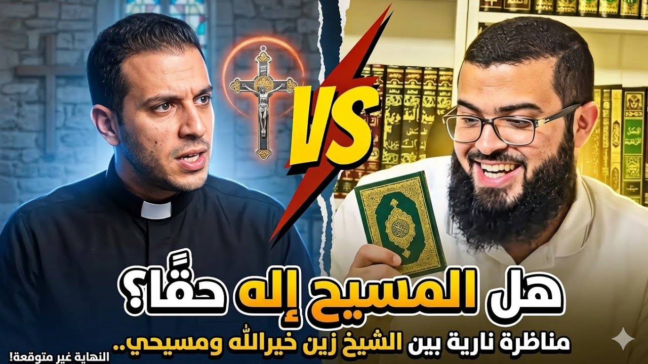 هل المسيح إله حقًا؟ مناظرة نارية بين الشيخ زين خيرالله ومسيحي&hellip; والنهاية غير متوقعة!