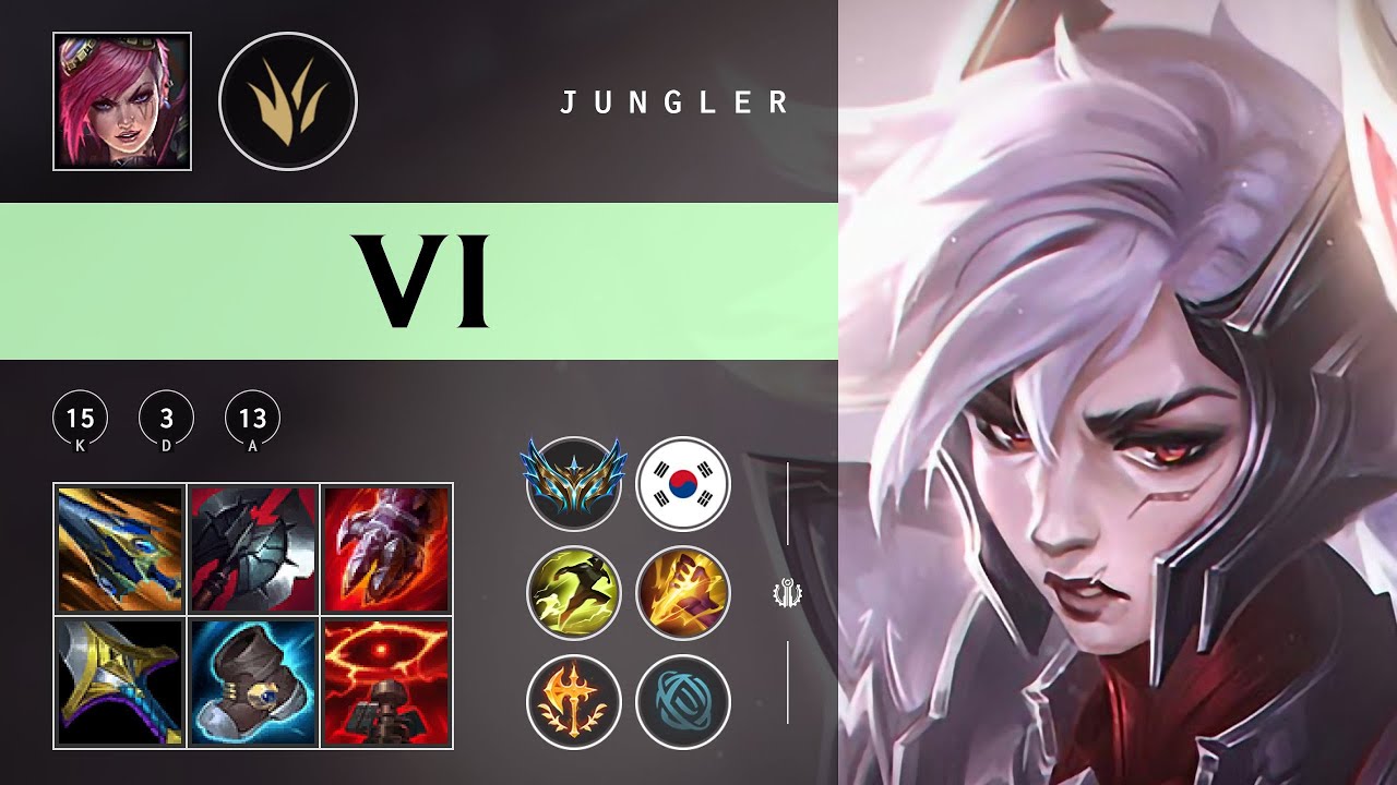 Vi Jungle vs Ambessa - KR Challenger Patch 25.23