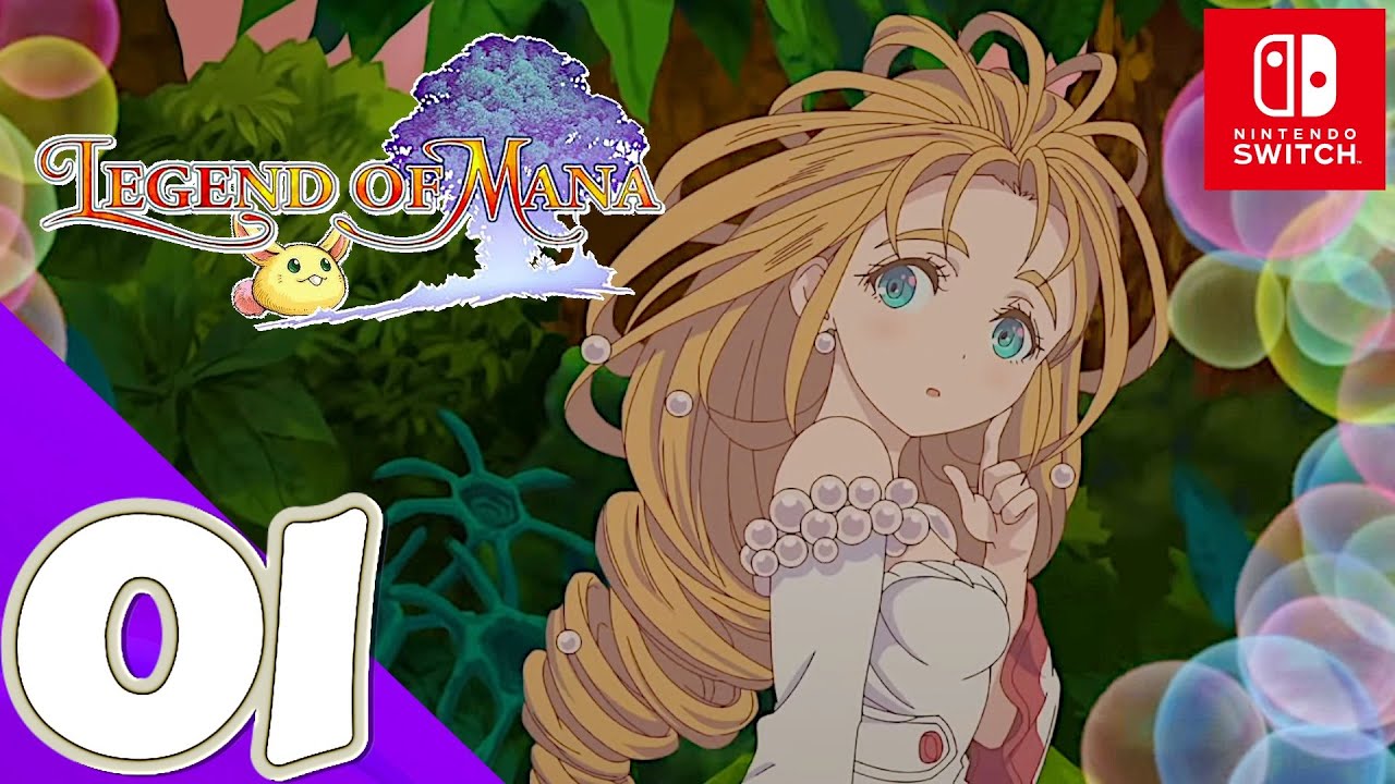 Legend of Mana HD Remaster [Switch] | Gameplay Walkthrough Part 1 Prologue | No Commentary