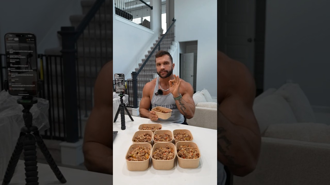 I only make high protein meal preps #highproteinfoods