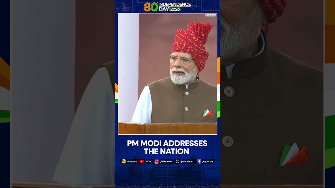 Independence Day 2026 | PM Narendra Modi Addresses the Nation on the 80th Independence Day