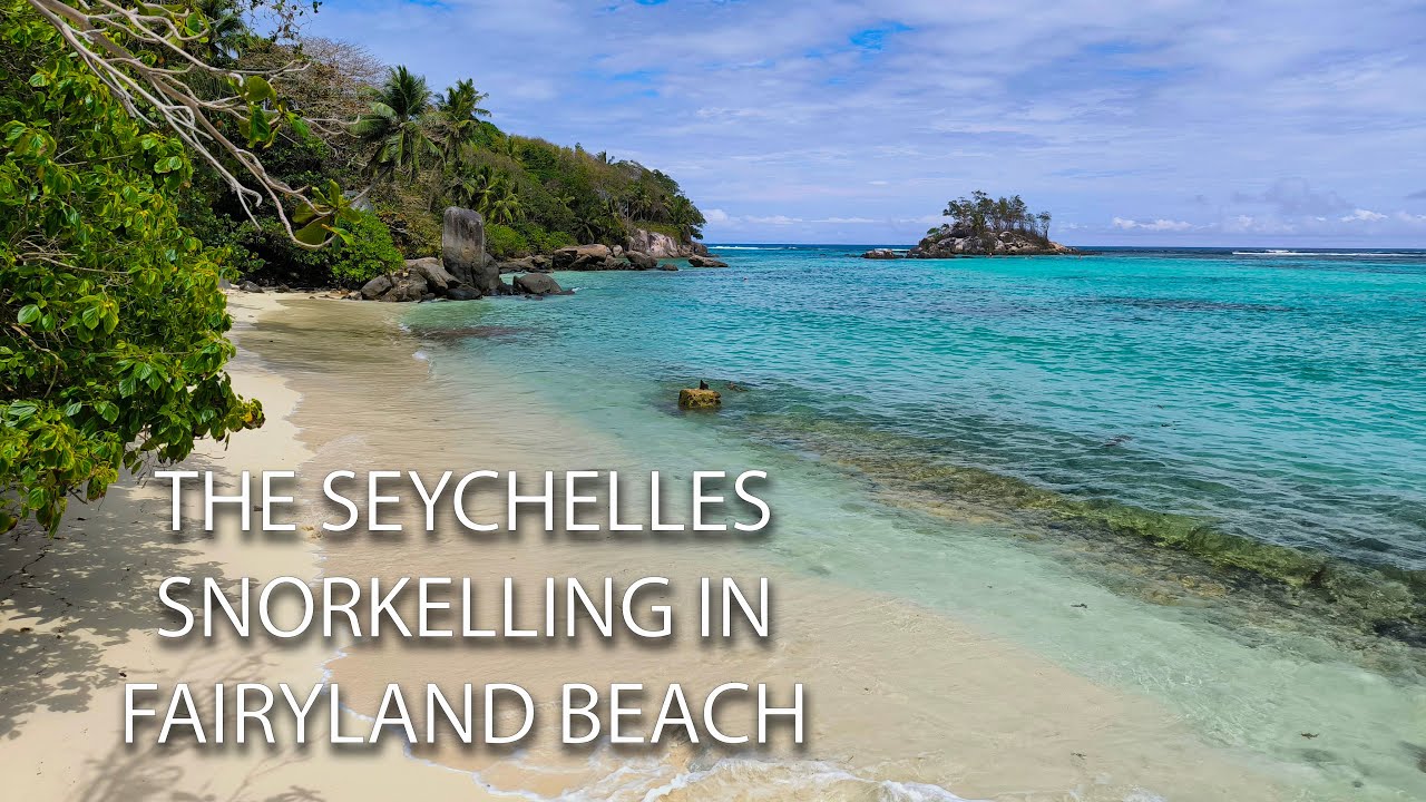 Snorkelling in the Seychelles, Mahe Island, Fairyland Beach