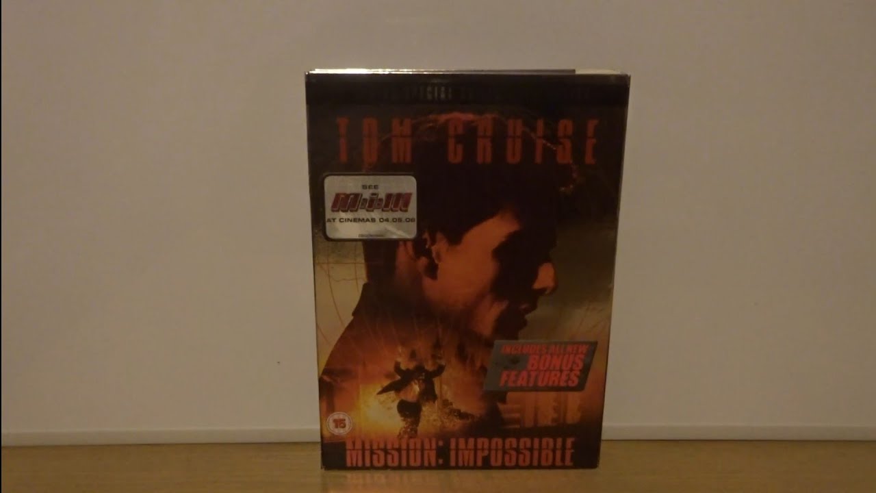 Mission: Impossible (UK) DVD Unboxing