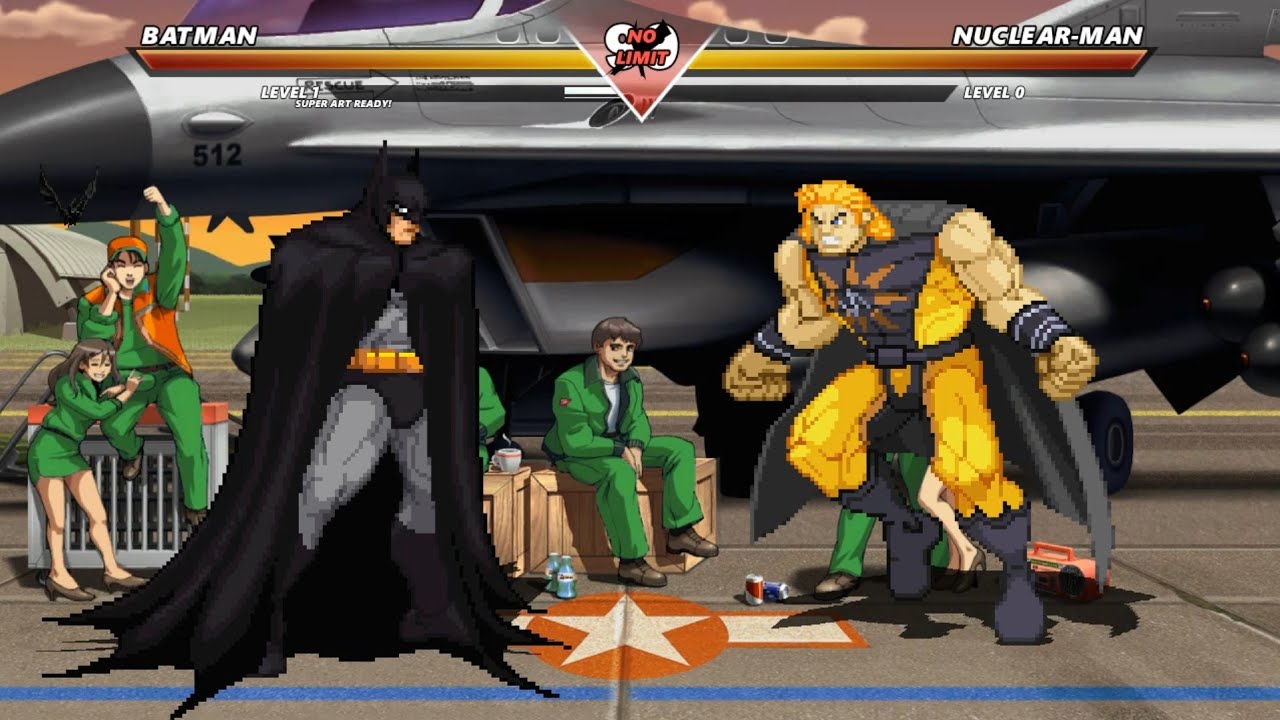 BATMAN vs NUCLEAR MAN - The most epic fight!