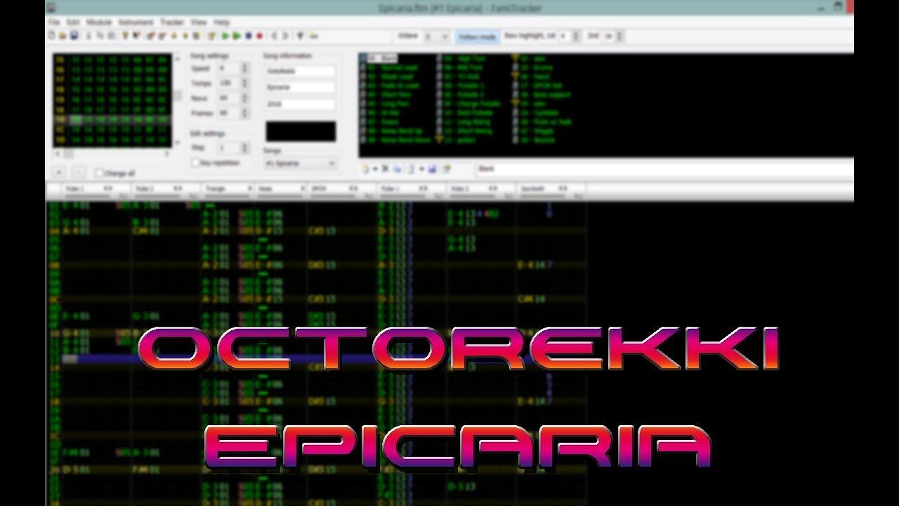 OctoRekki - Epicaria [Famitracker VRC6]