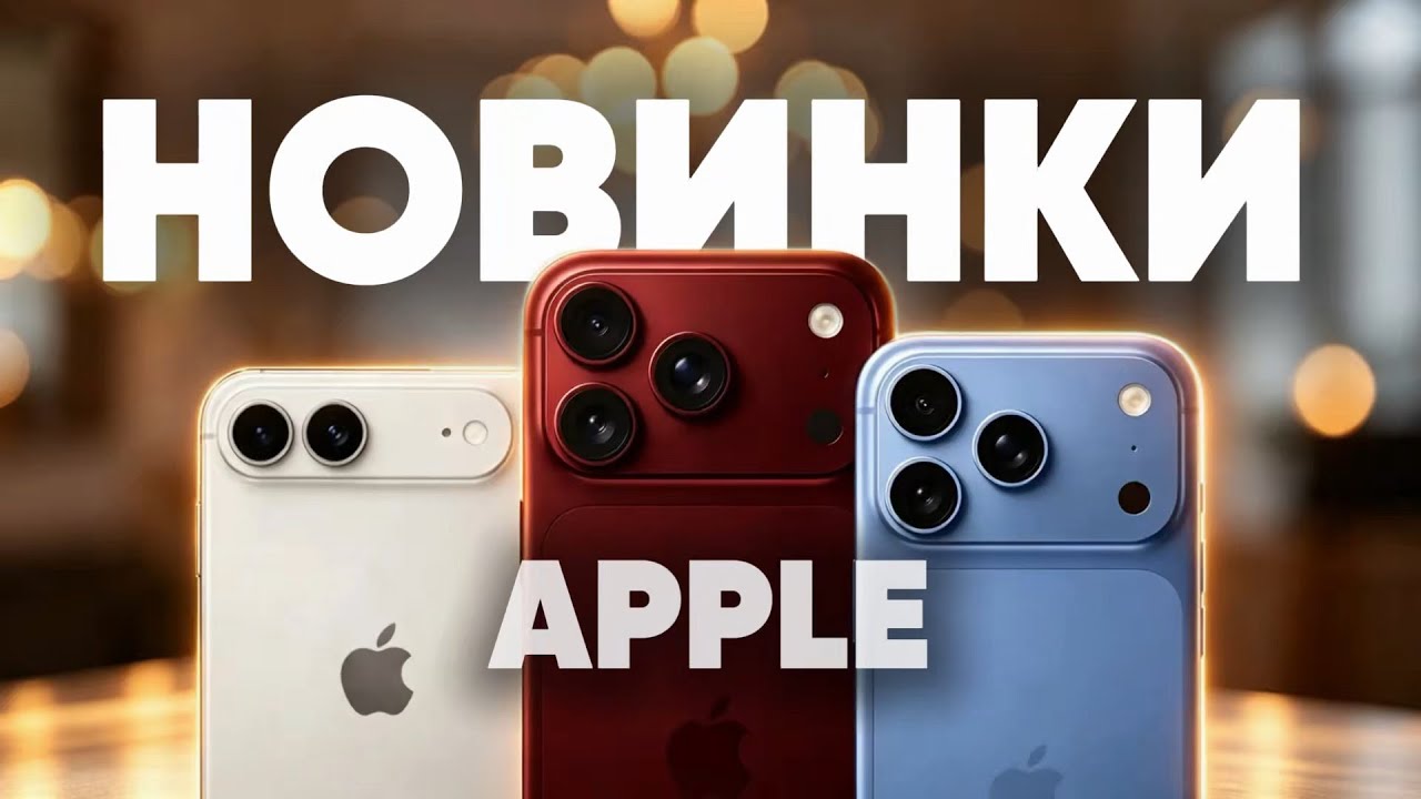 Презентация Apple 2026: iPhone Ultra, IPhone 18 Pro Max, iPad mini 8 - все, что известно о новинках