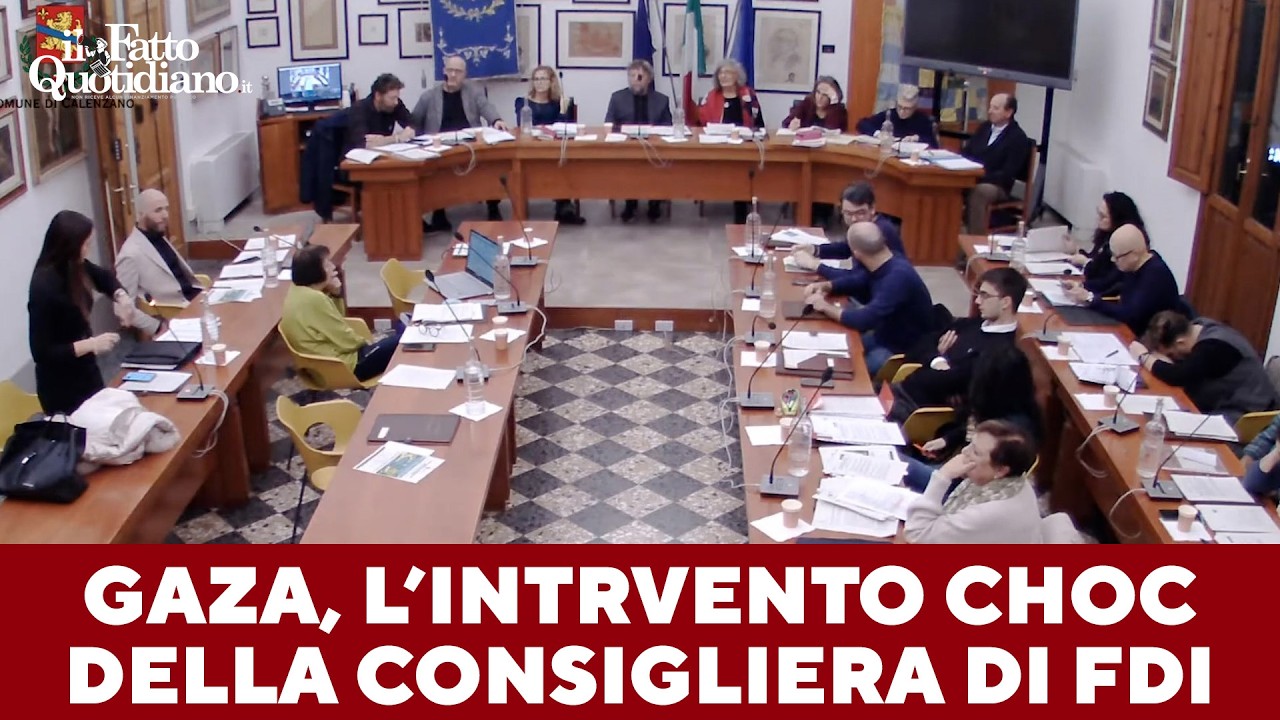 L'intervento choc della consigliera FdI: 