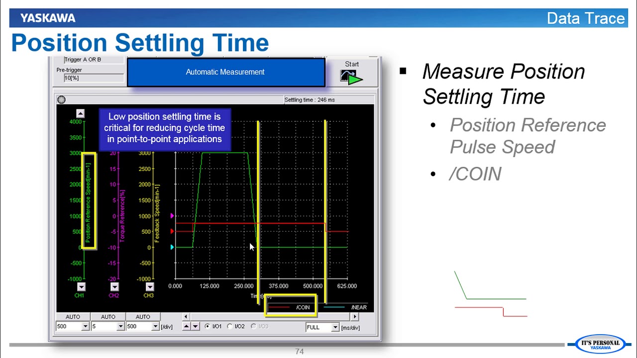 08 Data Trace (Sigma-7 Servo Tuning)