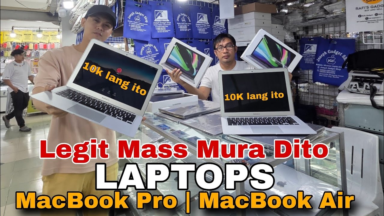 Legit Mass Mura Dito Compared sa iba? | MacBook Pro Series | MacBook Air Series | September 2025