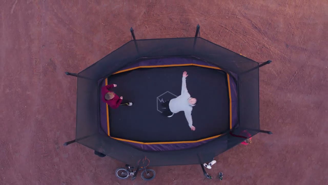 North Performer Rechthoekige Trampoline - Trampolines.nl