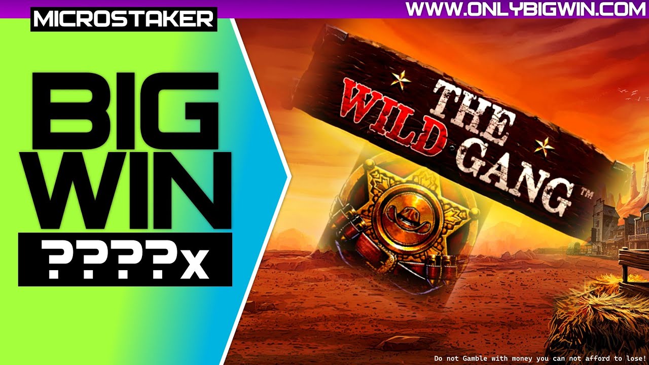 HUGE Bonus on The Wild Gang new 