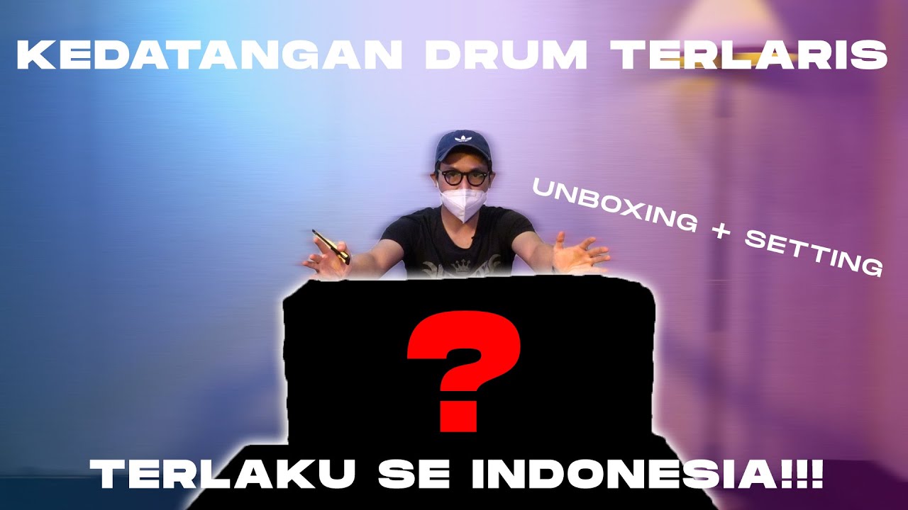 UNBOXING PEARL DRUMS TERLARIS DI INDONESIA !