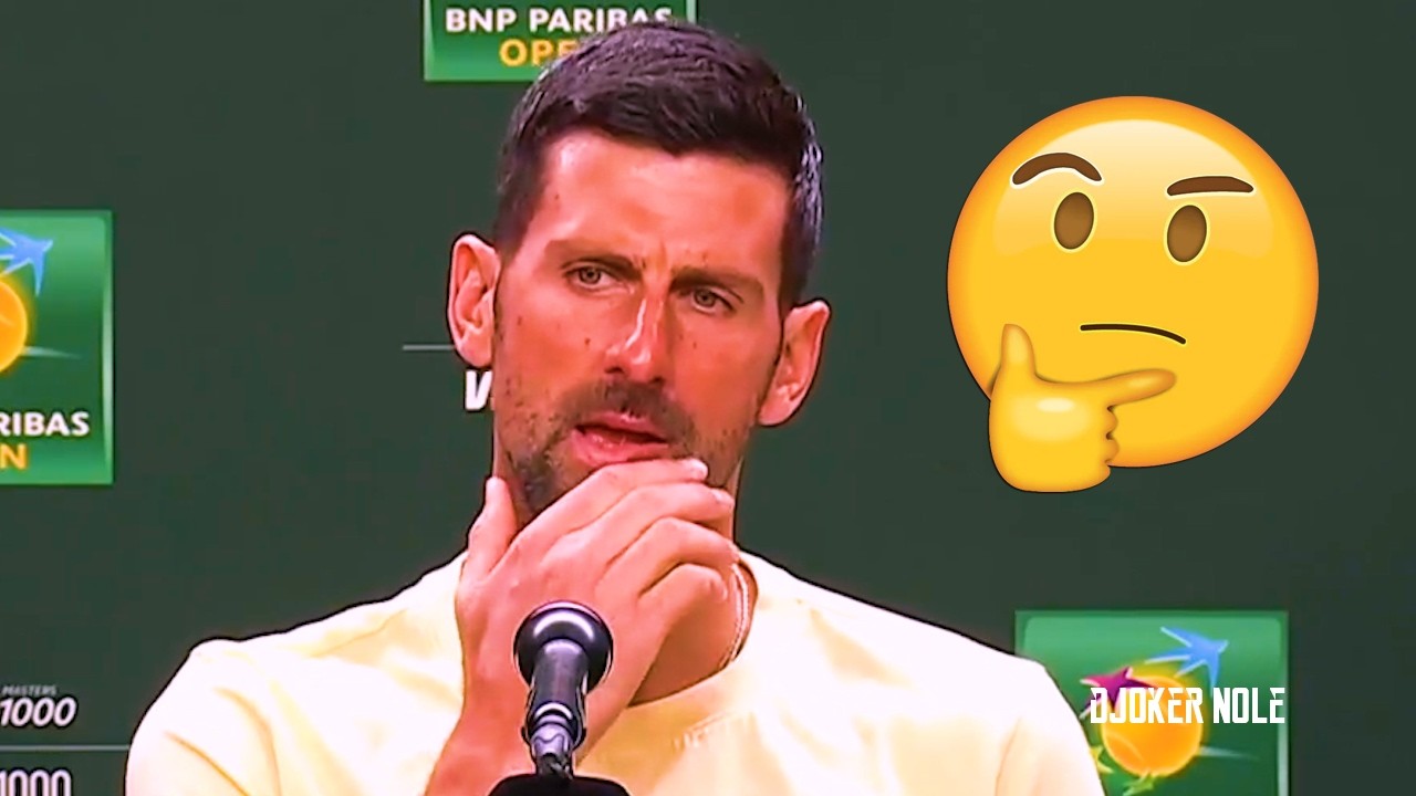 Novak Djokovic to Reporter 