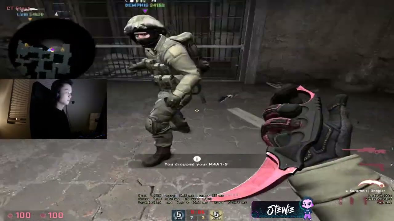 Stewie2k Stream | FACEIT | DE_DUST 2