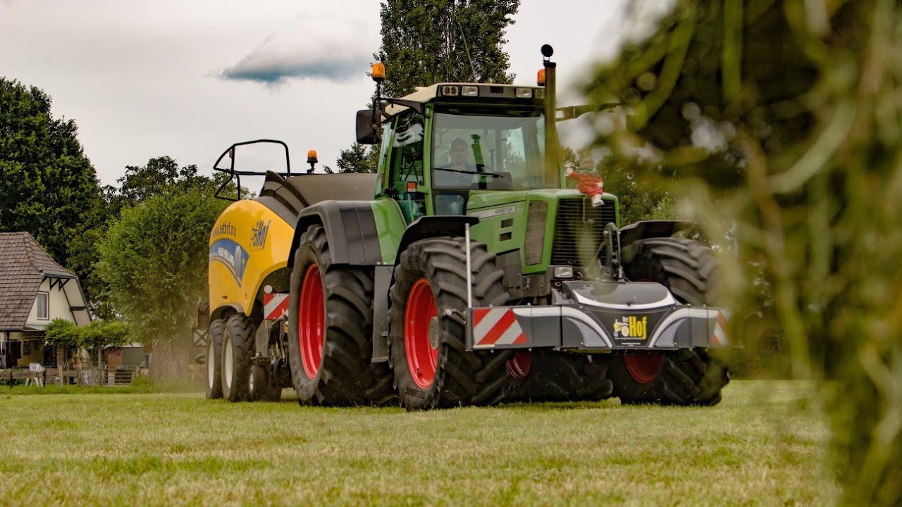 Fendt 824 Turbo😍 | Balenpersen + wikkelen | het hof | Apeldoorn, NL