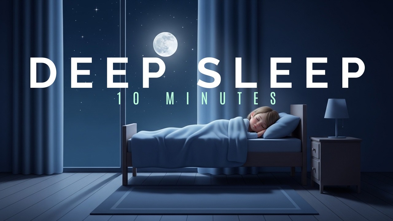 Deep Sleep Music for Insomnia Relief & Peaceful Rest 10 Minutes