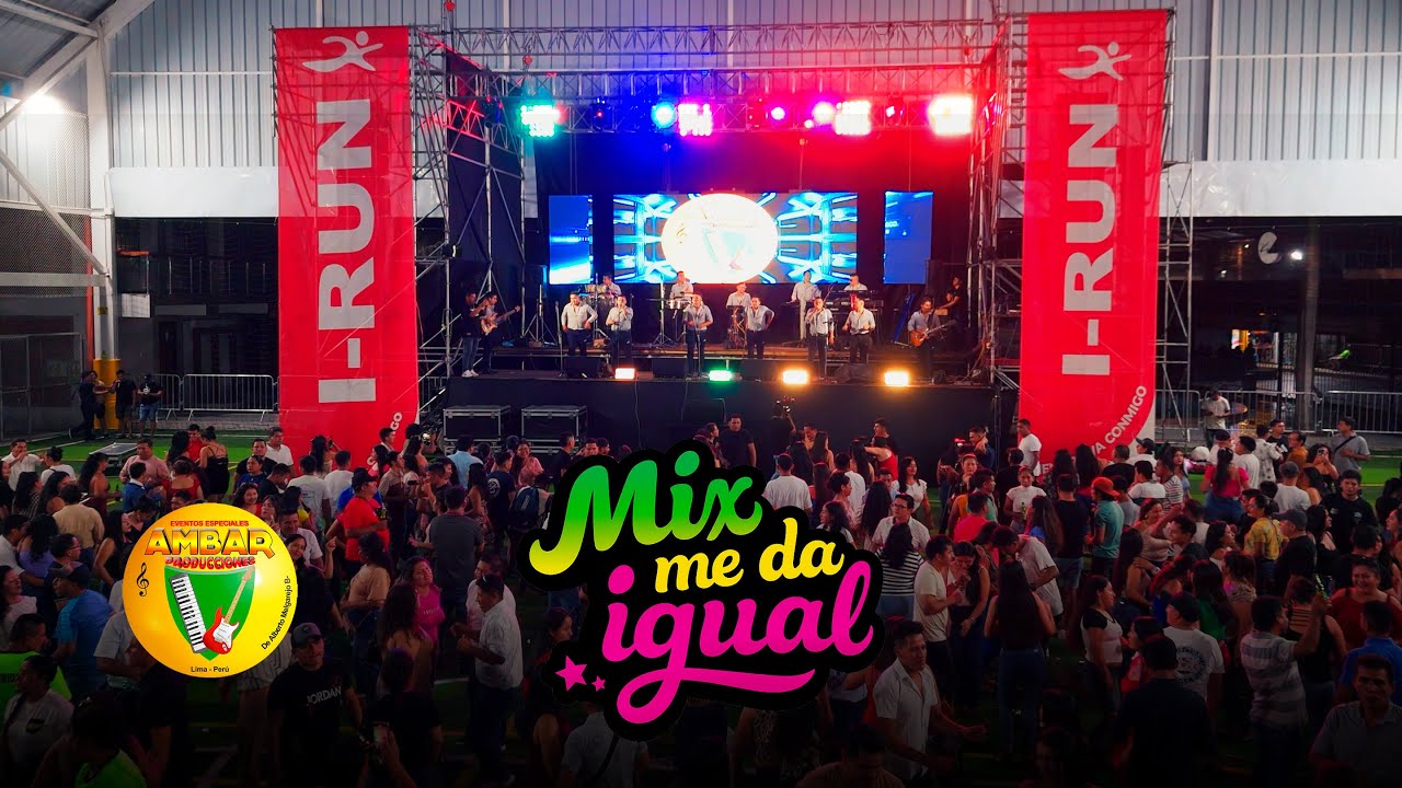 Mix me da igual - Coraz&oacute;n Sensual en vivo | Ambar Producciones