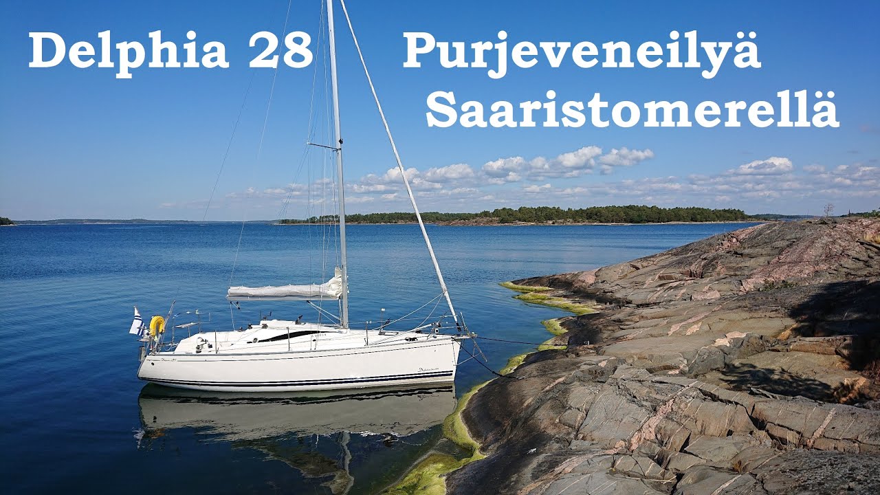 Purjehdusreissu Delphia 28:lla Saaristomeren vaihtelevissa keleissä