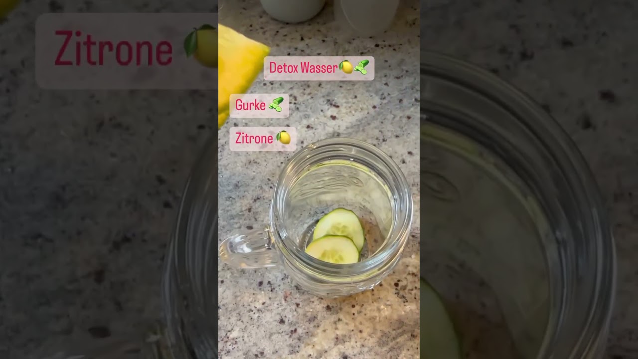 ✨Detox Wasser#ern&auml;hrung #fitness #fettverbrennung  #abnehmen #fatburn #fettstoffwechsel #abnehmtipp