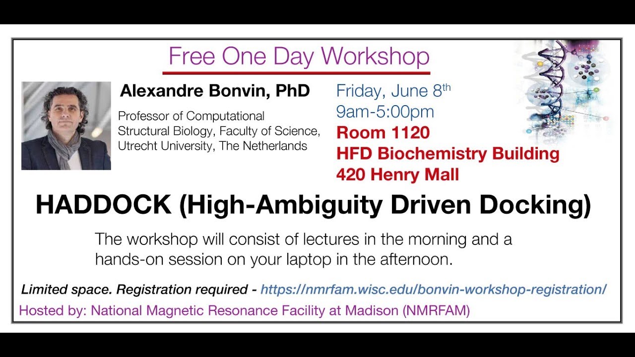 HADDOCK (High-Ambiguity Driven Docking) Workshop