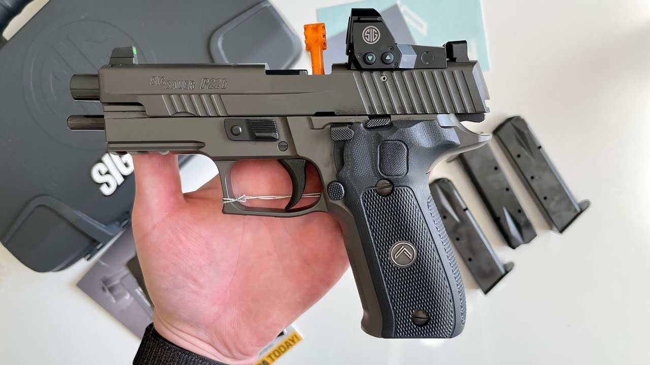 Распаковка — Sig Sauer P226 Legion RX Full-Size