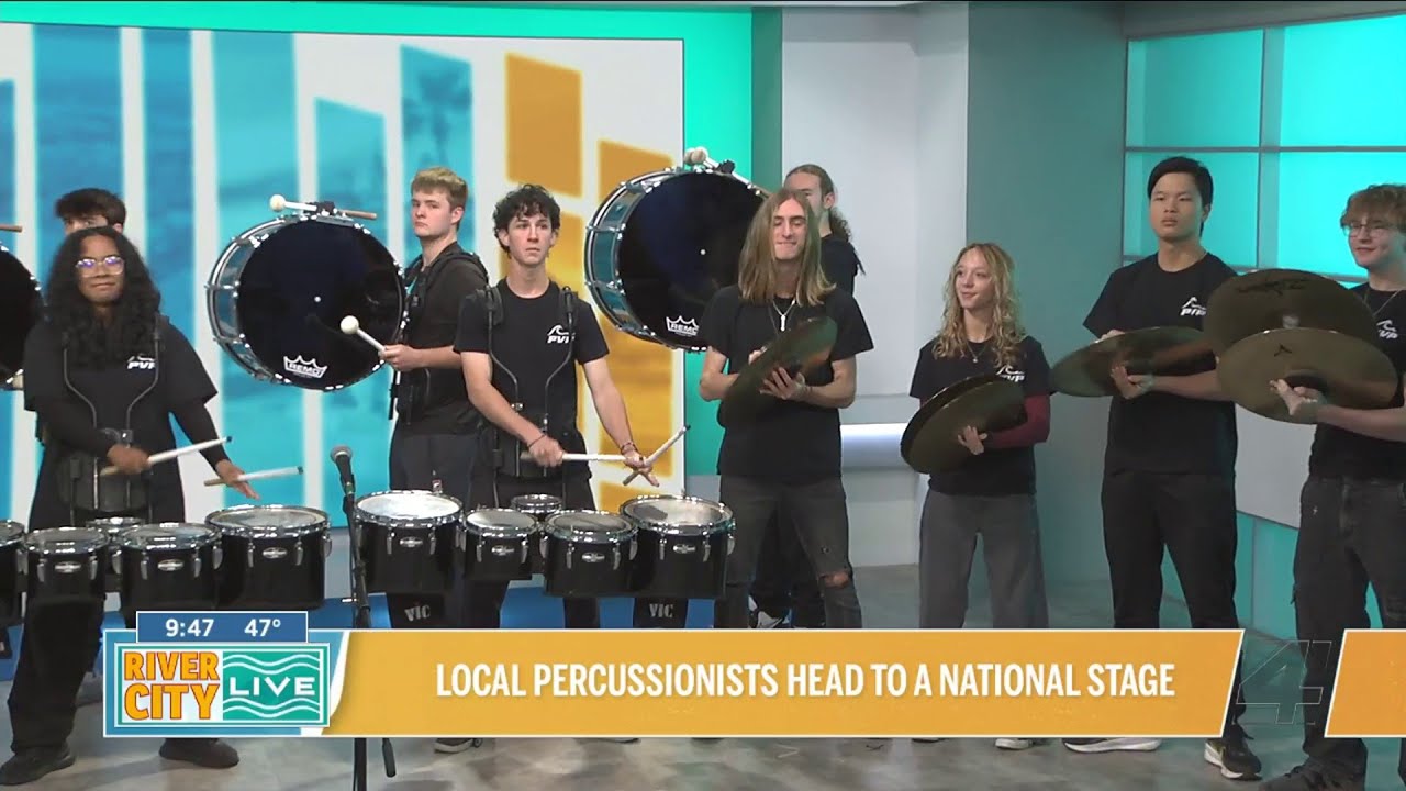 Local percussionists head to a national stage