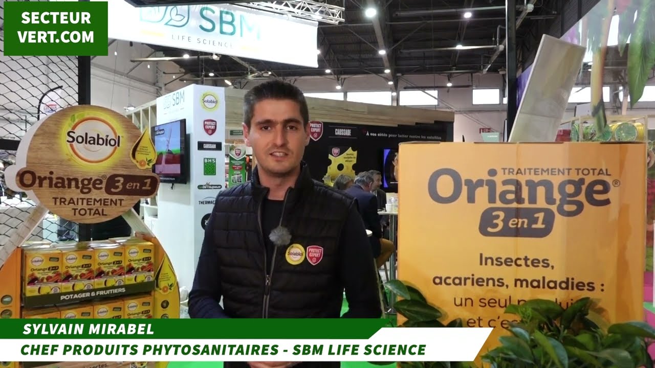 SBM LIFE SCIENCE : SYLVAIN MIRABEL CHEF PRODUITS PHYTOSANITAIRES - Oriange® "3 en 1" de Solabiol®