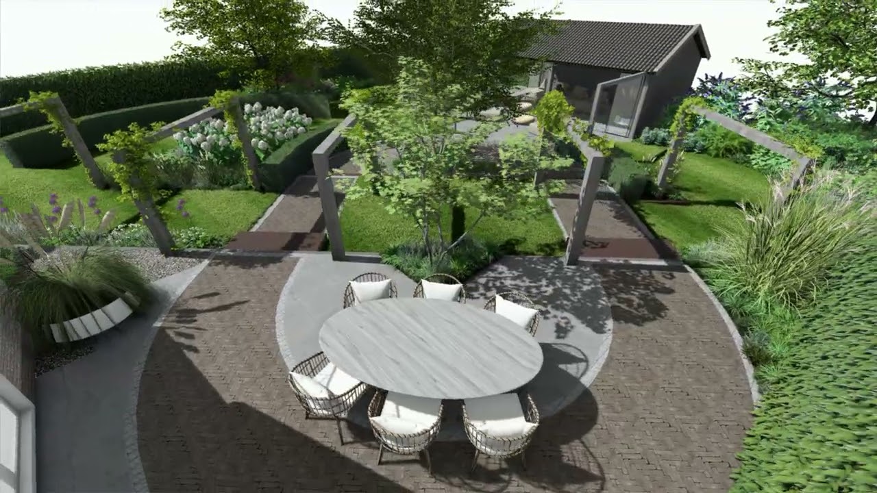 tuinontwerp schuur