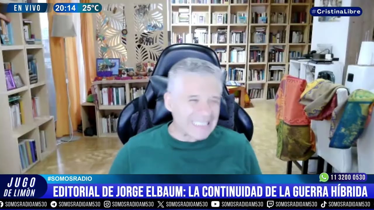 EDITORIAL DE JORGE ELBAUM: LA CONTINUIDAD DE LA GUERRA HÍBRIDA - JUGO DE LIMÓN - AM530