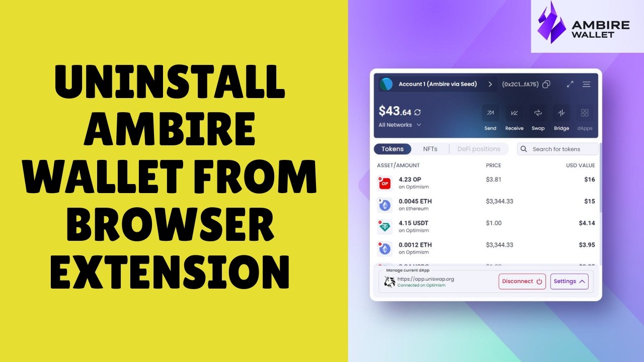 How to Uninstall Ambire Wallet from Browser Extension 2026?