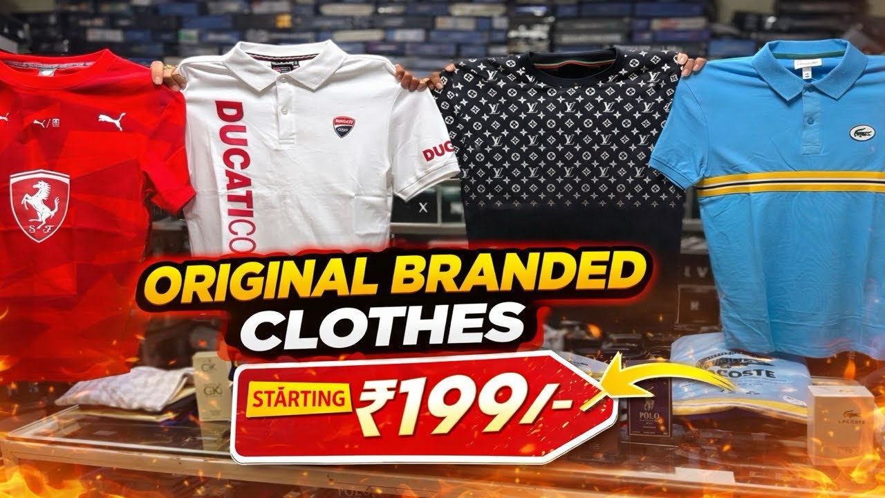 100% ORIGINAL BRANDED CLOTHES IN CHEAPEST PRICE MUMBAI | EXPORT SURPLUS & PREMIUM RETAIL & WHOLESALE