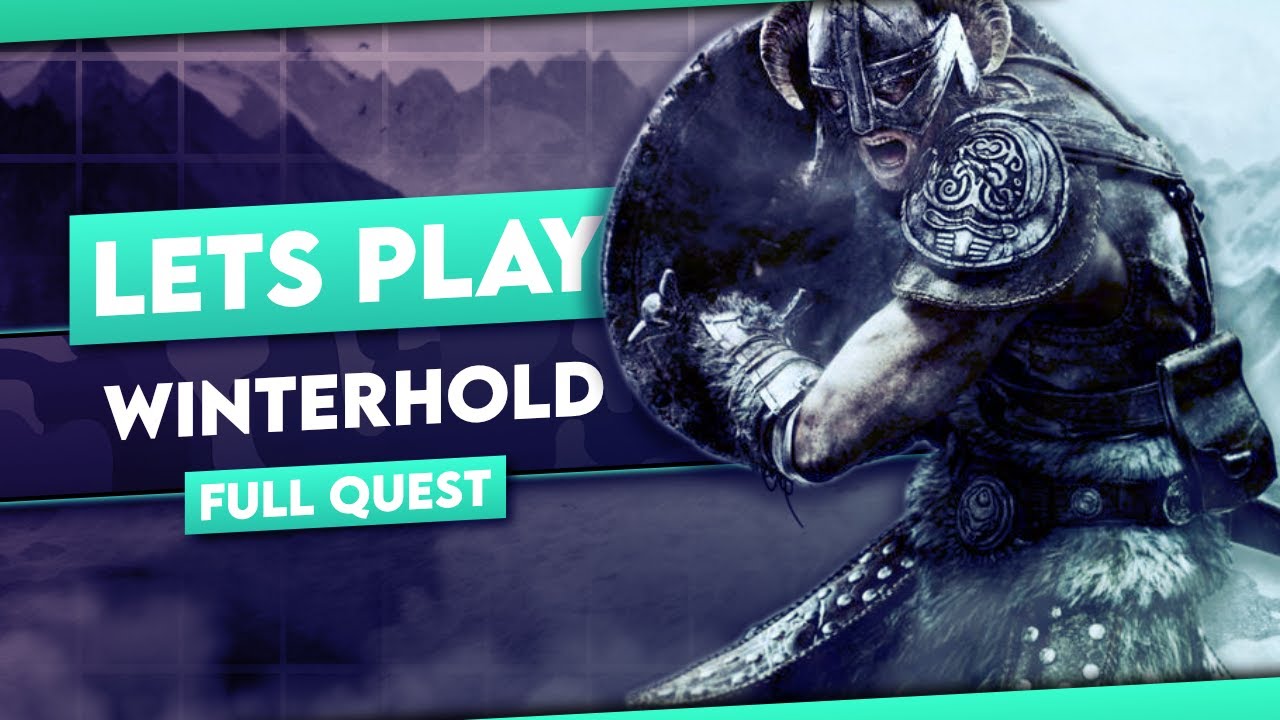 Skyrim College of Winterhold Quest Walkthrough // FULL Gameplay with No Commentary